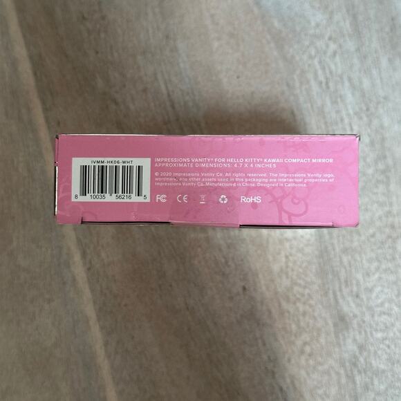 New Hello Kitty Kawaii Compact Mirror with Touch Sensor Impressions Vanity Gift - Picture 3 of 9